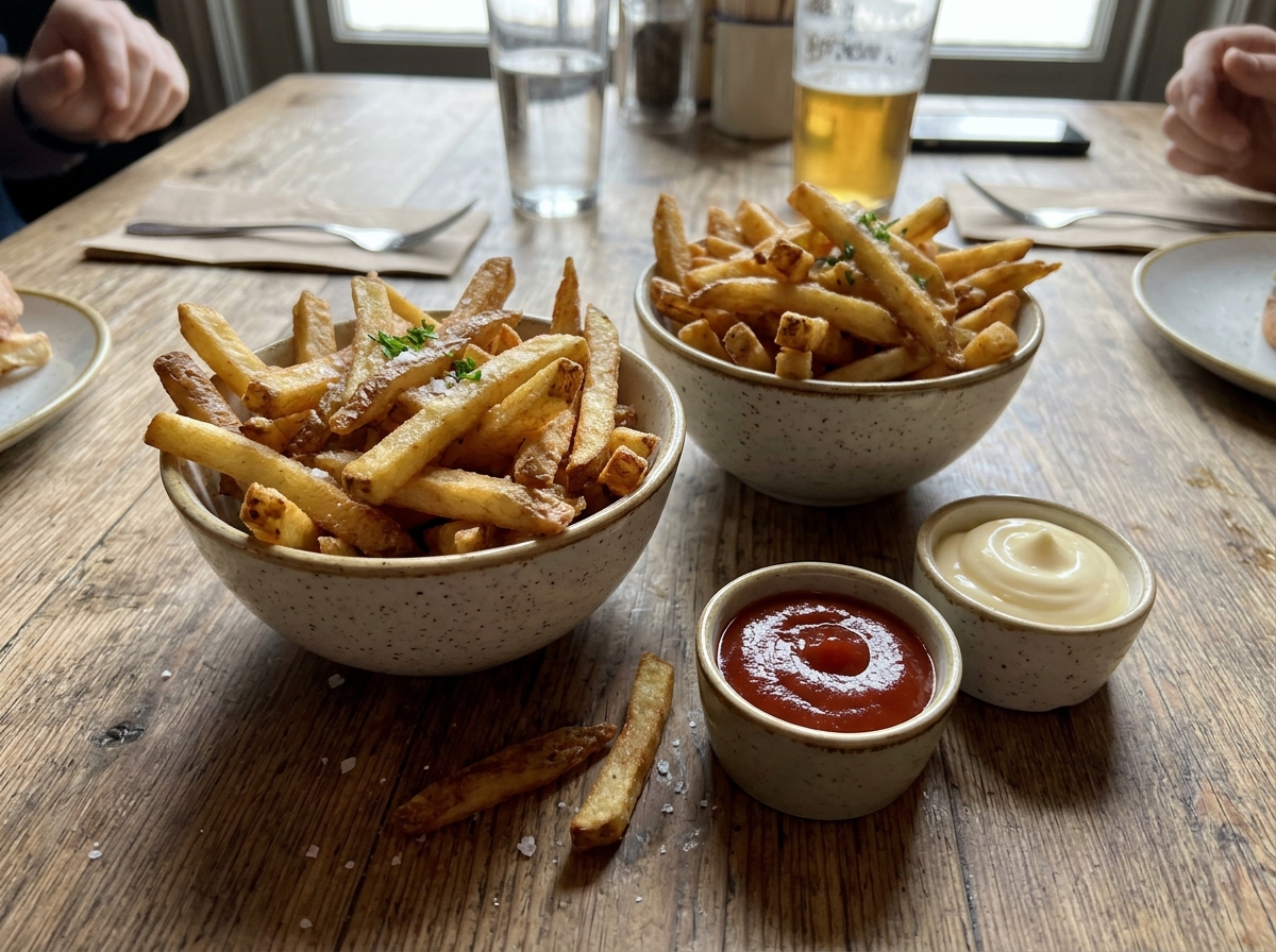 Batatas Fritas Murchas (Ressurreição Crocante)