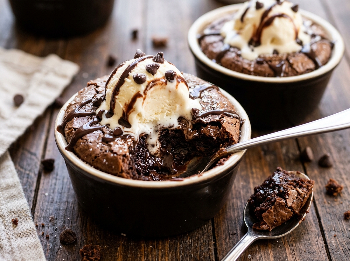 Brownie em Copinho (Fudgy Brownie Cups)