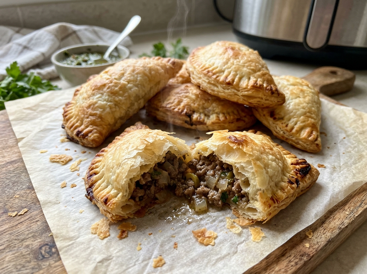 Empanadas de Carne ao Forno (Versão Air Fryer)