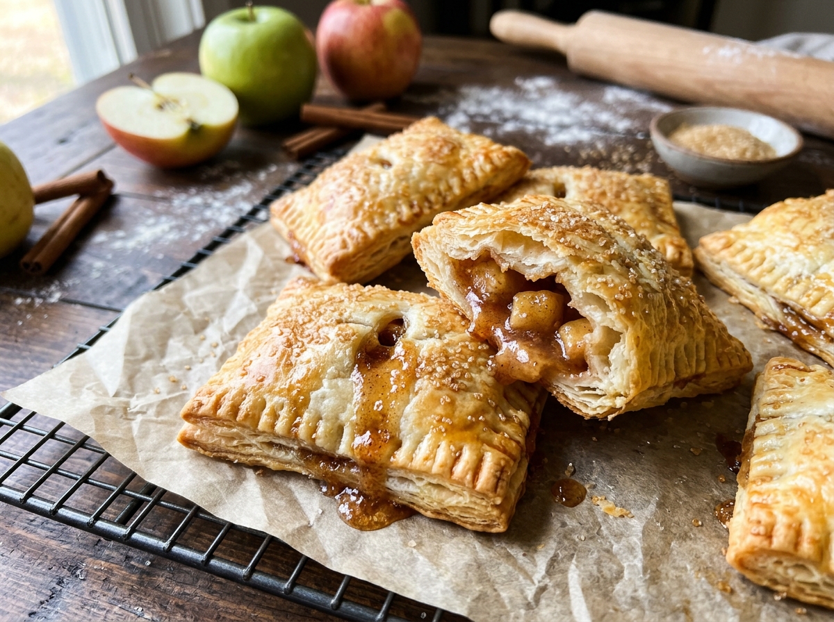 Mini Tortas de Maçã (Apple Pies)