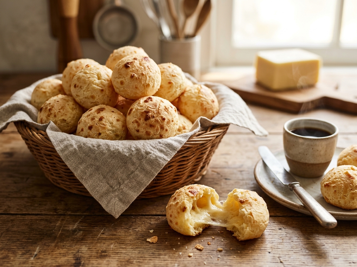 Pão de Queijo de Geladeira (Como Se Tivesse Saído