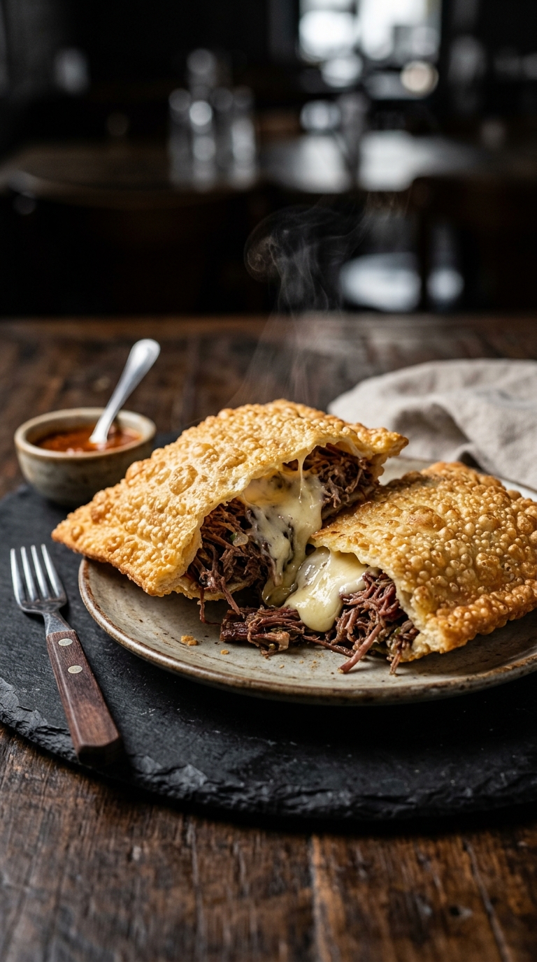 Pastel de Carne Seca com Catupiry (Versão Air